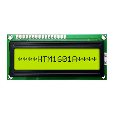 59.46x5.96mm Charakter 16x1 LCD-Anzeige mit weißer Hintergrundbeleuchtung HTM-1601A