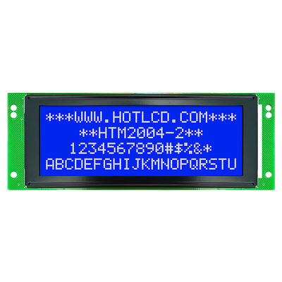 Dauerhaftes Charakter 4X20 LCD-Modul mit weißer Seitenhintergrundbeleuchtung HTM2004-2