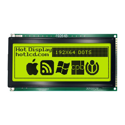 grafische LCD Modul-Anzeige 192X64 KS0108 mit weißer Hintergrundbeleuchtung HTM19264B