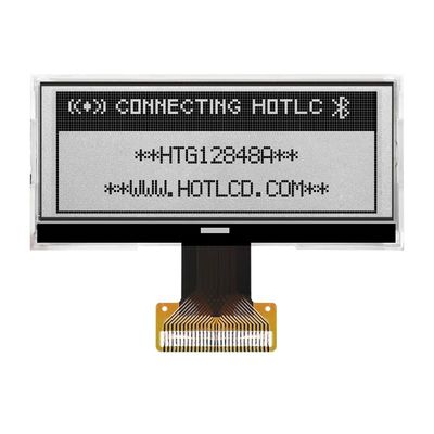 128X48 grafischer ZAHN LCD ST7565R-G | STN+-Anzeige mit weißer Seite Backlight/HTG12848A