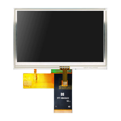 4,3 Sonnenlicht Zoll-widerstrebendes breites Temperatur LCD SPI MCU lesbar