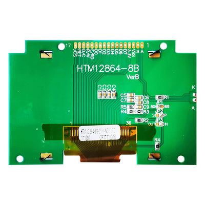 grafische LCD Anzeige 128X64 SPI, ST7565R gelber LCD grafisches 128x64