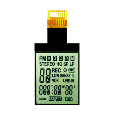Auto-Geschwindigkeitsmesser ZAHN LCD-Modul, reflektierendes LCD-Anzeigen-Antisegment