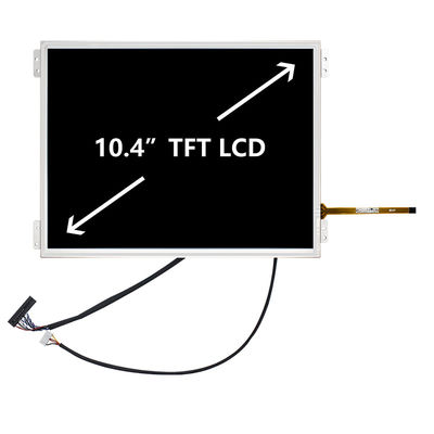 10,4 Temperatur TFT-Anzeigefeld Zoll IPS widerstrebendes Noten-1024x768 breites für medizinische Geräte