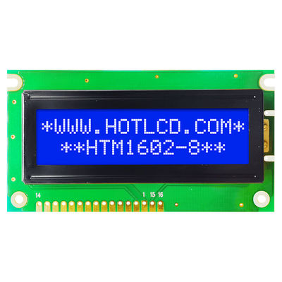 LCD-Modul Charakter 2X16 LCM mit grüner Hintergrundbeleuchtung HTM1602-8