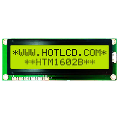 mittlere LCD Zeichenanzeige 16x2 mit grüner Hintergrundbeleuchtung HTM1602B
