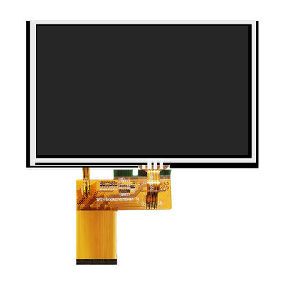 Widerstrebendes 5 Zoll TFT LCD-Anzeigefeld IC 7262 800x480 punktiert 40PIN TFT-H050A1SVIST4R40