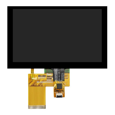 5 Monitor-breiter Temperatur TFT LCD-Modul-Touch Screen des Zoll-800X480 Pcap