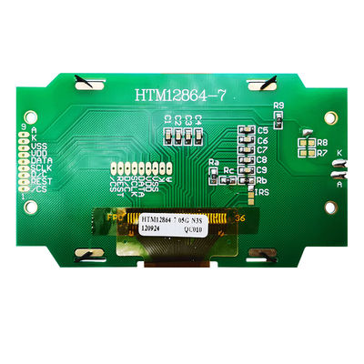 grafisches LCD Modul ST7565R 128X64 SPI mit weißer Seitenhintergrundbeleuchtung HTM12864-7