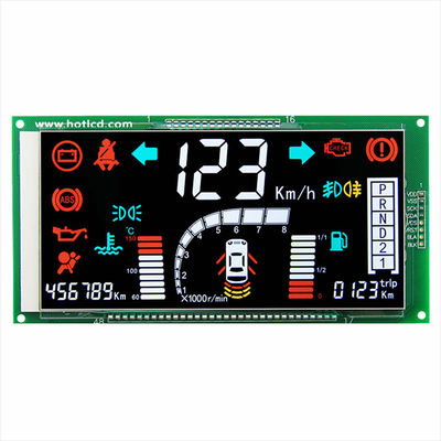 Praktisches Segment LCD zeigen VA-Modul für Automobilinstrument an