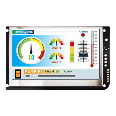 4,3 Touch Screen Zoll UARTs widerstrebende Anzeige TFT LCDs 480x272 MIT LCD-PRÜFER-BRETT