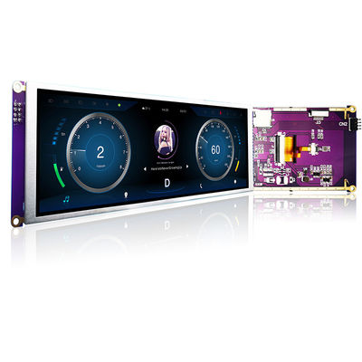 Anzeige 1280x400 MCU 7,84 Zoll-Stangen-Art IPS TFT LCD für Auto-Monitor