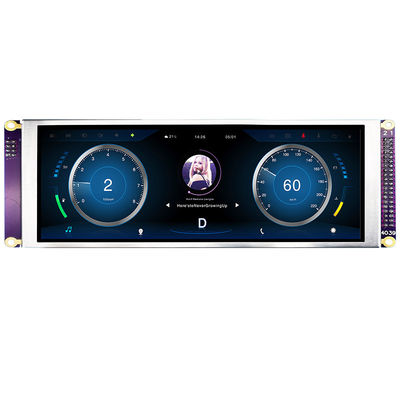 Anzeige 1280x400 MCU 7,84 Zoll-Stangen-Art IPS TFT LCD für Auto-Monitor