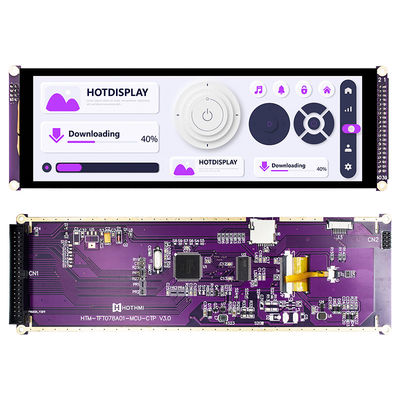 Anzeige 1280x400 MCU 7,84 Zoll-Stangen-Art-kapazitive Note IPS TFT LCD für Auto-Monitor