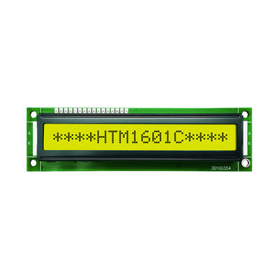 1X16 Zeichen-LCD-Display mit STN+ Gelb/Grünem Hintergrund mit Gelb/Grünem Hintergrundlicht-Arduino